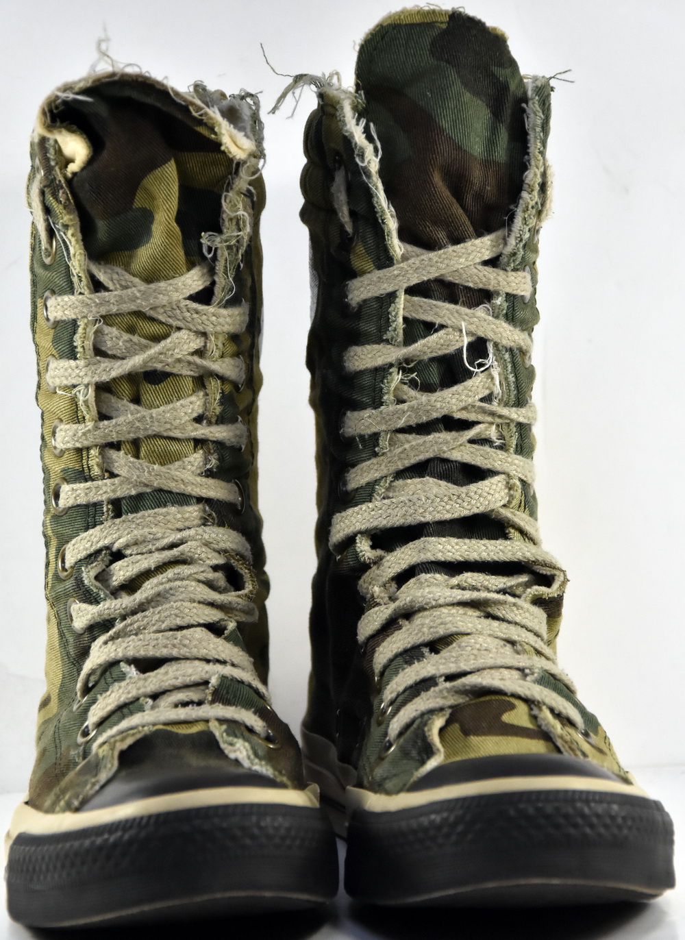 converse camouflage femme